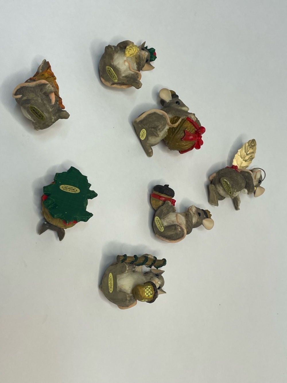 Silvestri Nativity Christmas Mouse Charming Tails Fitz & Floyd Set 9 Piece Rare - Picture 6 of 8